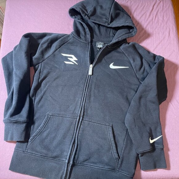 Nike Other - Nike 3 Brand Full Zip Hooded sweatshirt in Black - Boys Large (12-13 yrs)